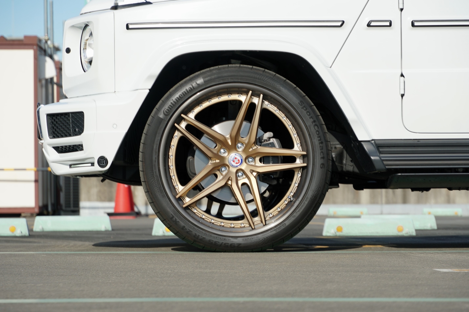 bond ボンド大宮 G400d W463A カスタム BRABUS ブラバス アメ鍛 ホイール HRE FMR 24インチ ローダウン 