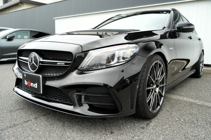 MercedesBenz AMG C43 　ステアリング　グリル　BBS