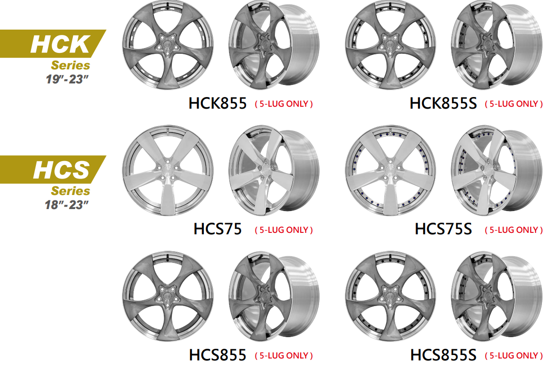 BC BC Forged Wheels NEW ホイール