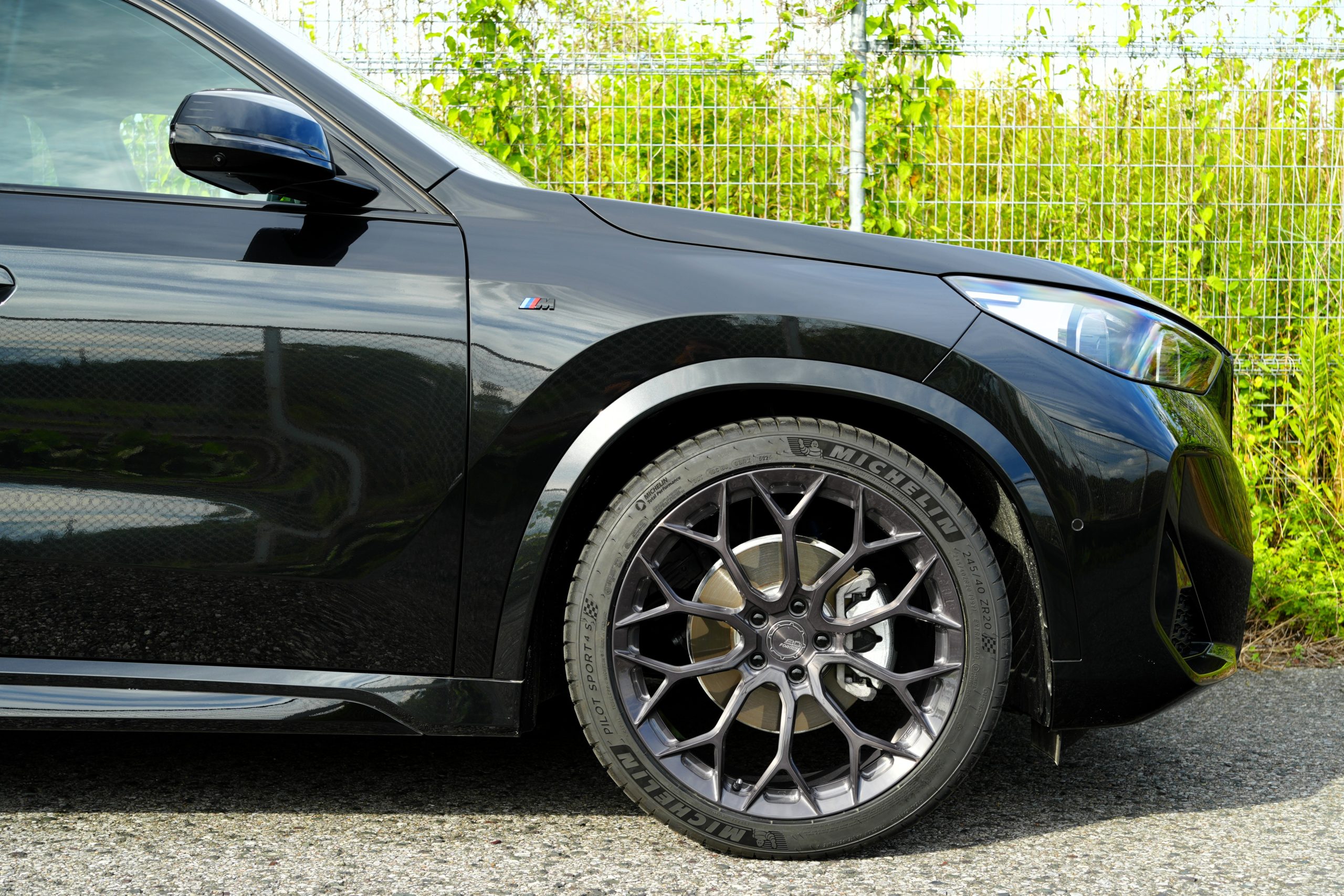 H&R downspring ダウンスプリング ローダウン BMW X1 EditionShadow BCFORGED ホイール