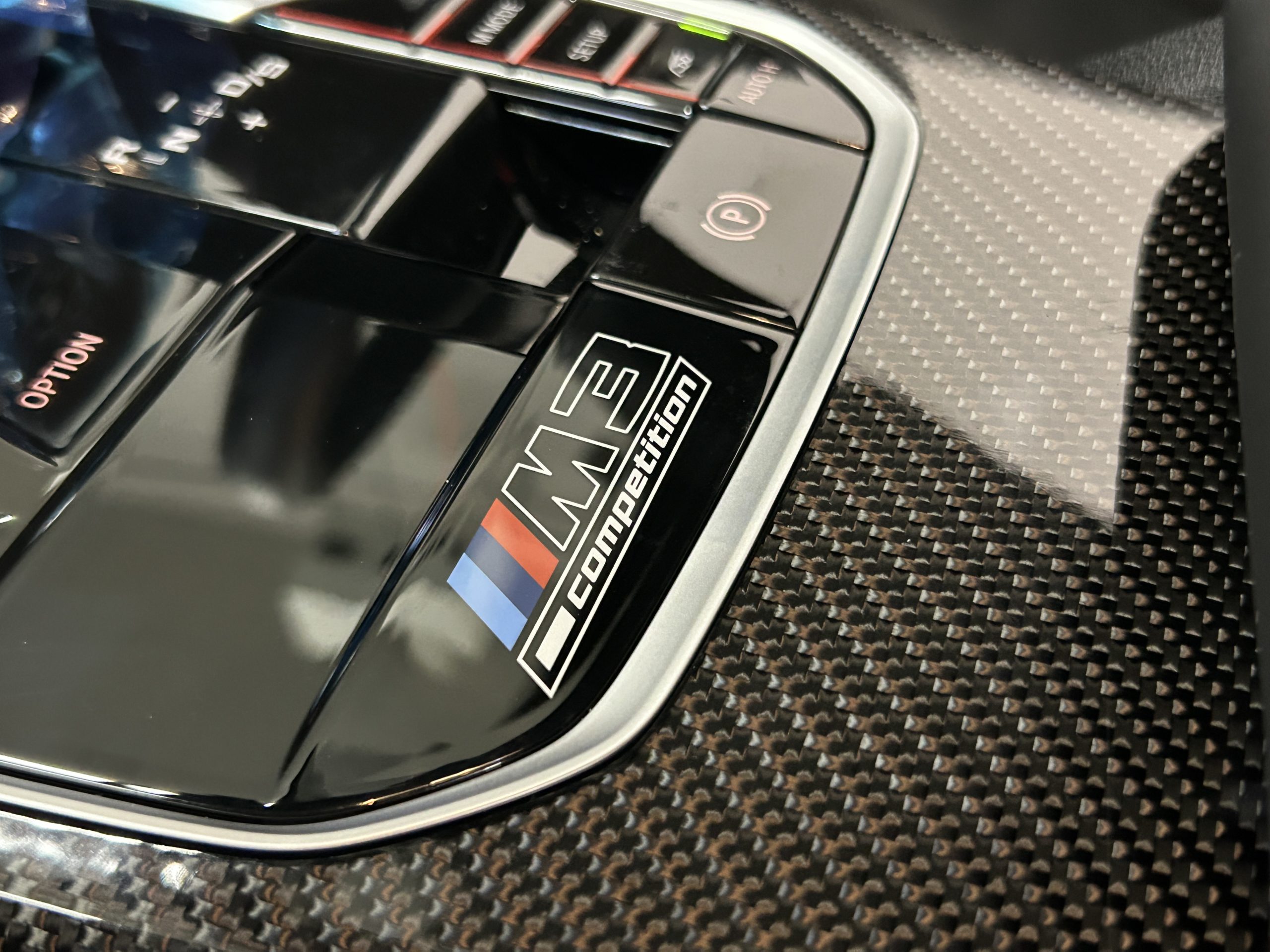 BMW MPerformance M3 Mパフォ 操作パネル