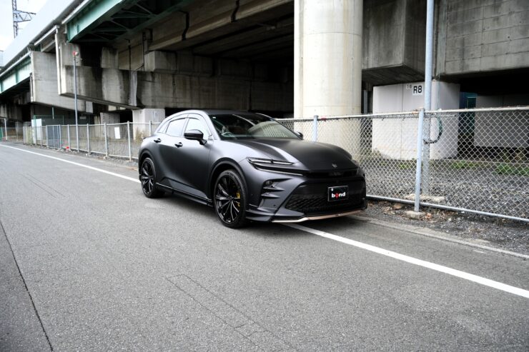 TOYOTA　クラウンスポーツ　キャリパーペイント　AMGイエロー　ボンドボディ　bondbody