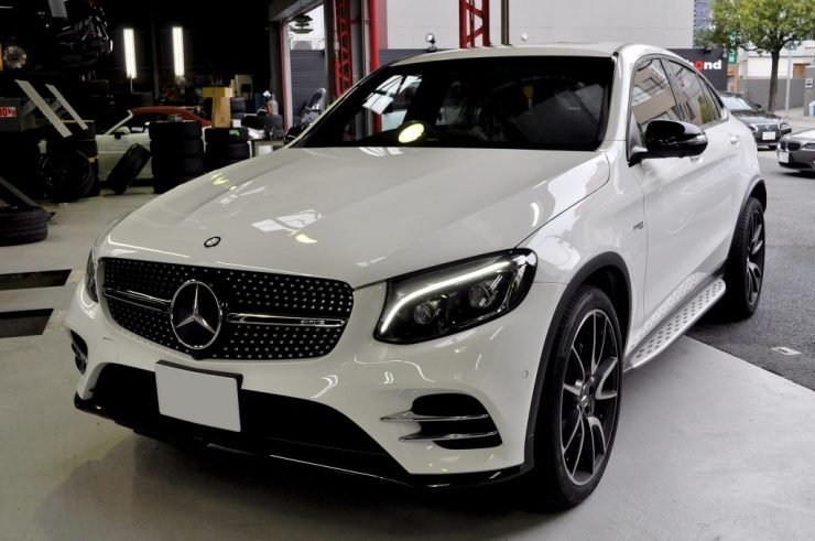 X253 GLC43 3Dツィーター交換　カスタム