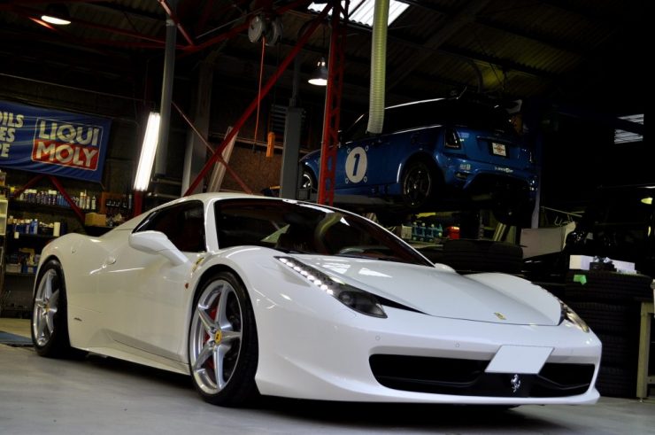 フェラーリ 458 ローダウン　ダウンサス　カスタム