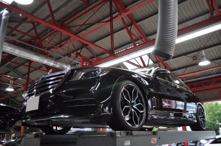 W222 後期S560 ロリンザーフルエアロ カスタム