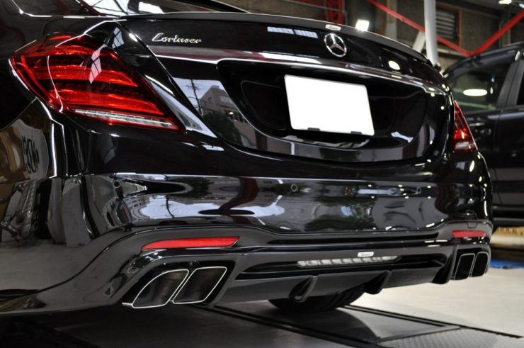 W222 後期S560 ロリンザーフルエアロ カスタム
