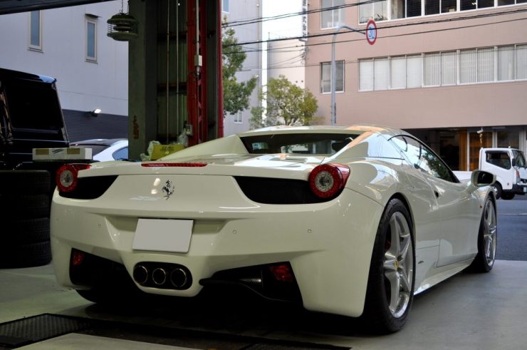フェラーリ 458 ローダウン　ダウンサス　カスタム
