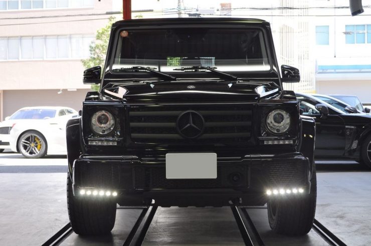 W463　G550 ゲレンデ　ブラバス BRABUS マフラー交換　デイライト　カスタム