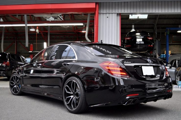 W222 後期S560 ロリンザーフルエアロ カスタム