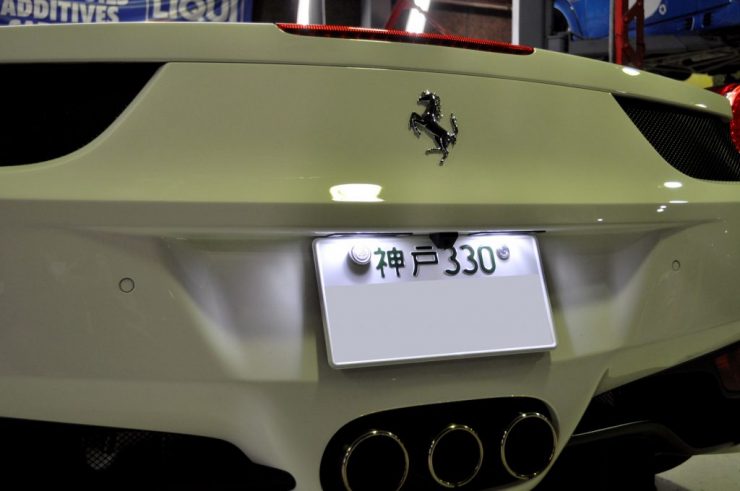 フェラーリ 458 LED キセノン　デイライト　カスタム