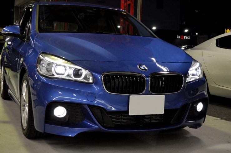 BMW F45 218i アクティブツアラー LED交換　コーディング　カスタム