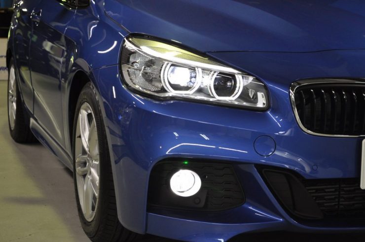 BMW F45 218i アクティブツアラー LED交換　コーディング　カスタム