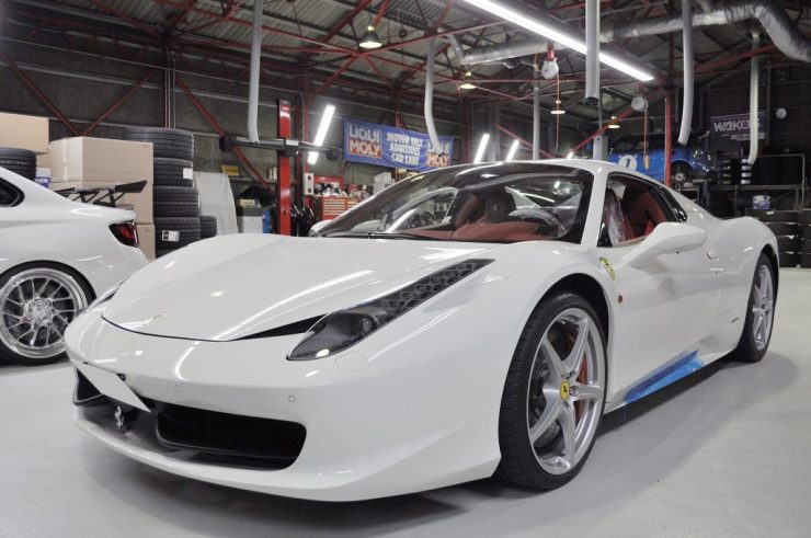 フェラーリ 458 ローダウン　ダウンサス　カスタム