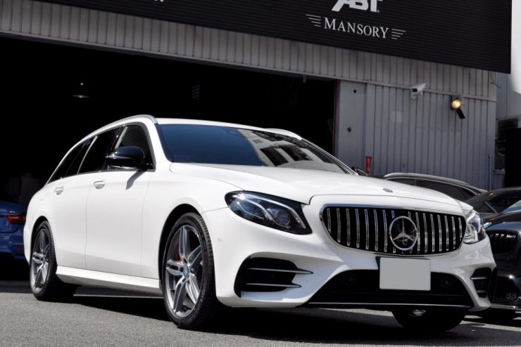  E250 AMG E43グリル交換　カスタム