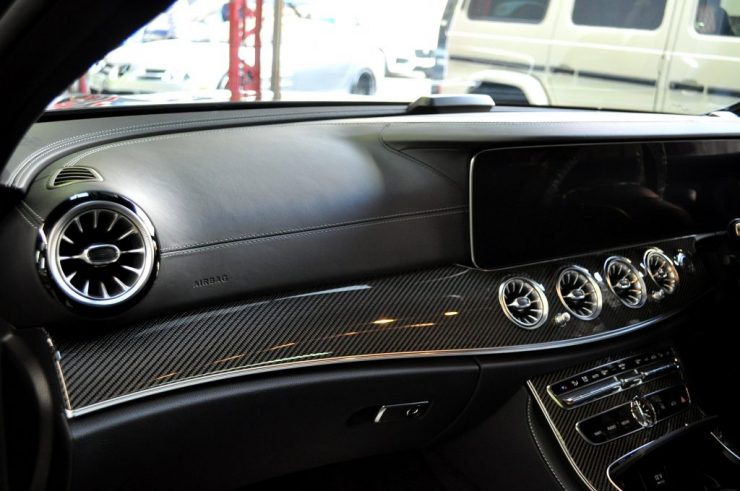 W213 AMG E63 エアコンダクト交換　カスタム