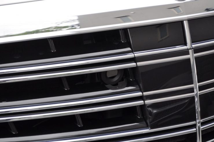 W222 S63 リアモニター 後期テール カーボンステアリング カスタム