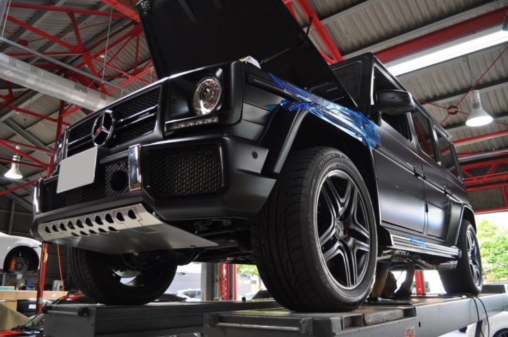 W463 AMG G63 カプリスト マフラー交換 カスタム