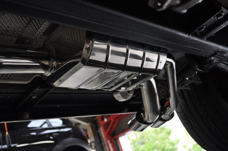 W463 AMG G63 カプリスト マフラー交換 カスタム