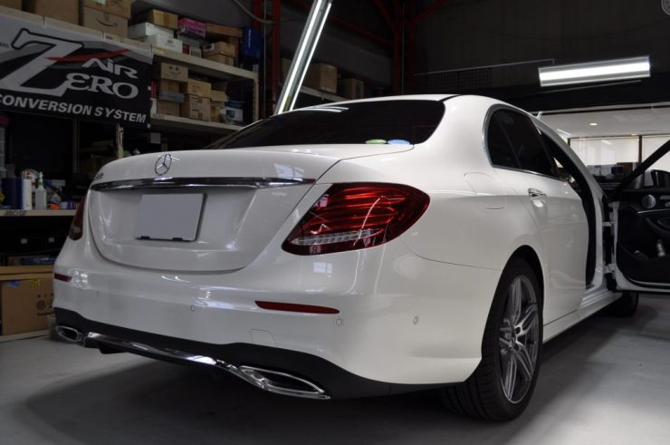 W213 センターコンソール　時計