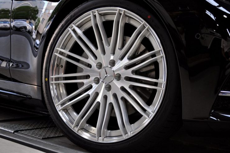 W222 S550L BCforged ホイール交換、ZEESマフラー 他カスタム！
