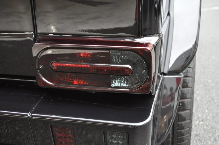 W463 G550 AMGブレーキ交換　ブラバスリアバンパー