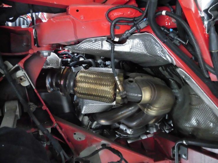 フェラーリ　458　エキマニ　バッテリー　交換　カスタム