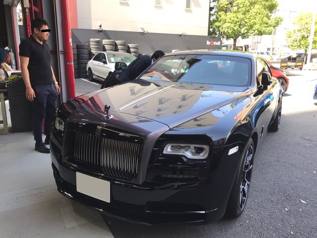 ロールスロイス　レイス　ラッピング　カスタム