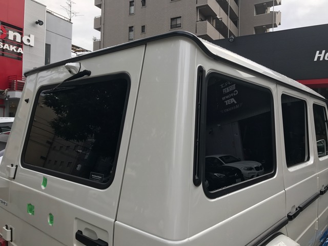 W463 G63 マフラー、スペーサー、スムージング　カスタム