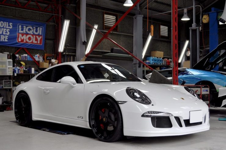 ポルシェ 991 GTS センターロック ホイール交換 カスタム