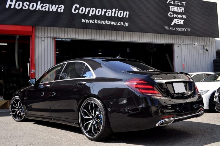 W222 後期S560 ロリンザーフルエアロ カスタム