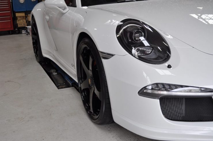 ポルシェ 991 GTS センターロック ホイール交換 カスタム