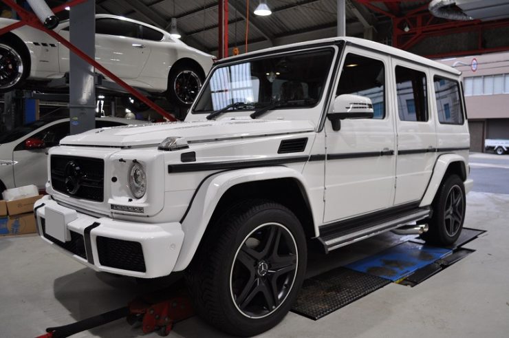 W463 G350d AMG G63 ブレーキ交換　アンダーガード　カスタム