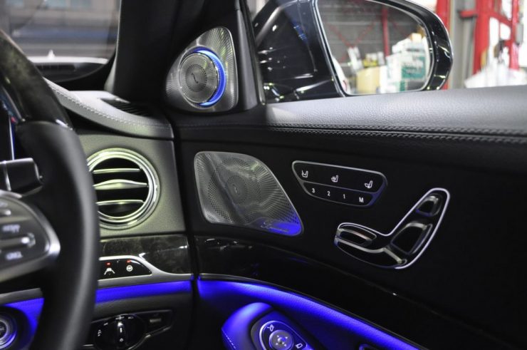 W222　後期S400　低ダスト　ドラレコ　3Dツィーター　カスタム