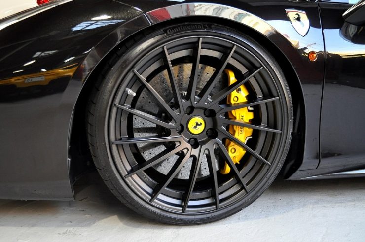 フェラーリ488GTB BCforged ホイール交換