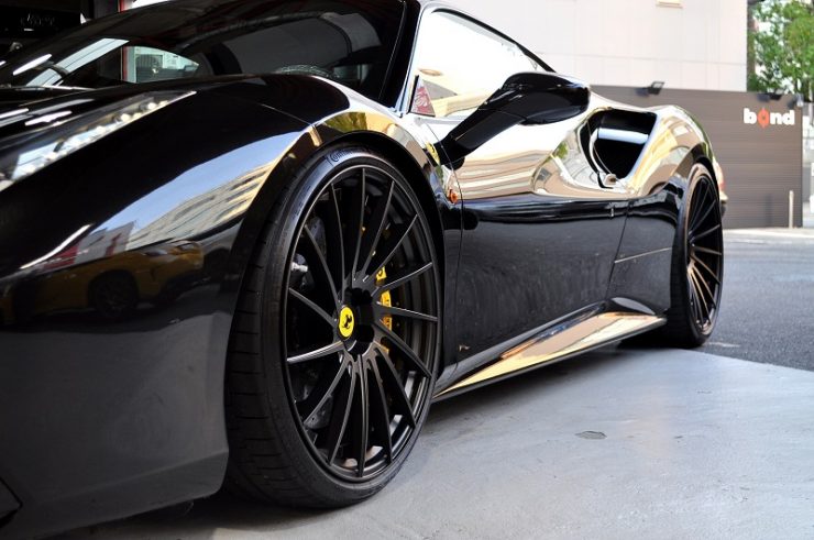 フェラーリ488GTB BCforged ホイール交換