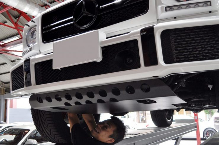W463 G350d AMG G63 ブレーキ交換　アンダーガード　カスタム