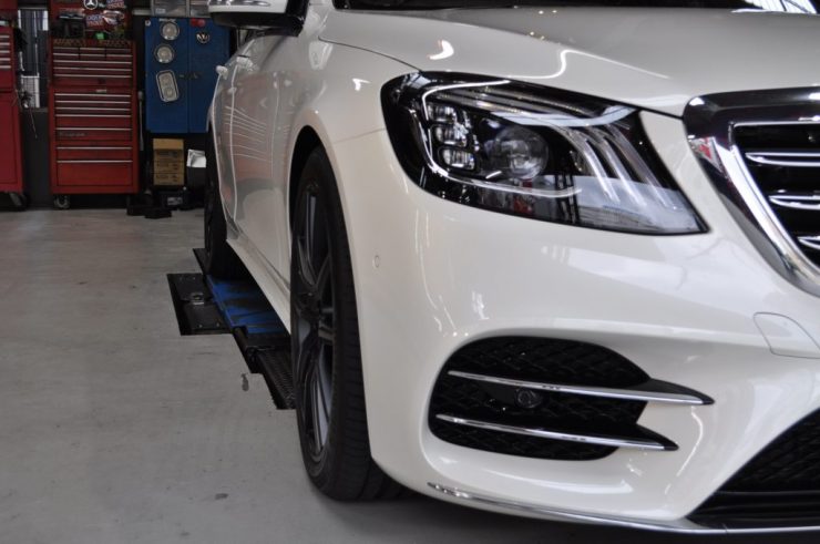 W222 後期S450 低ダスト　ローダウン　スペーサー