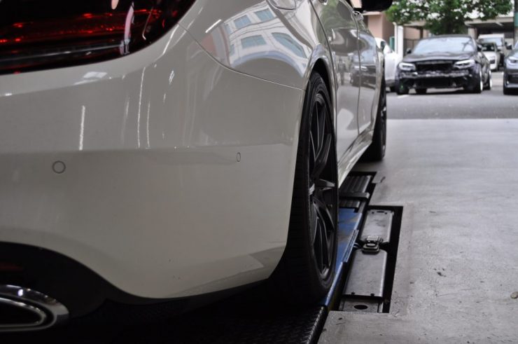 W222 後期S450 低ダスト　ローダウン　スペーサー
