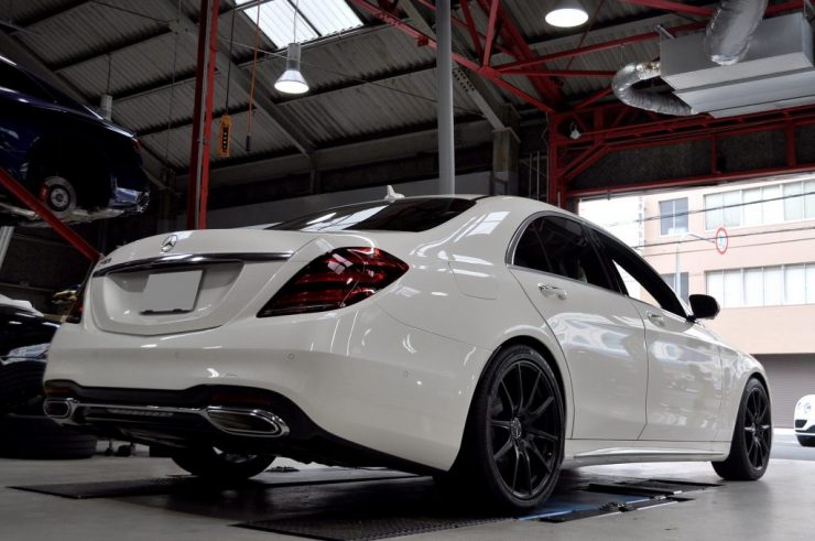 W222 後期S450 低ダスト　ローダウン　スペーサー