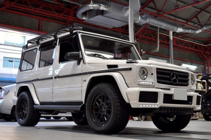 G550 アンダーガード　ブリンカーガード　カスタム