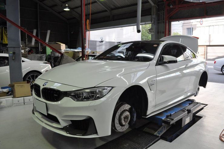 BMW F82 M4 × BBS RI-S ホイール交換