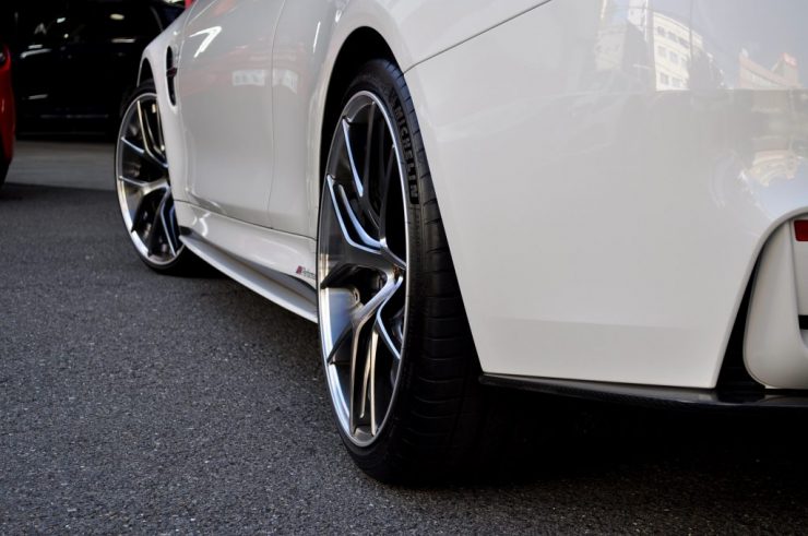 BMW F82 M4 × BBS RI-S ホイール交換