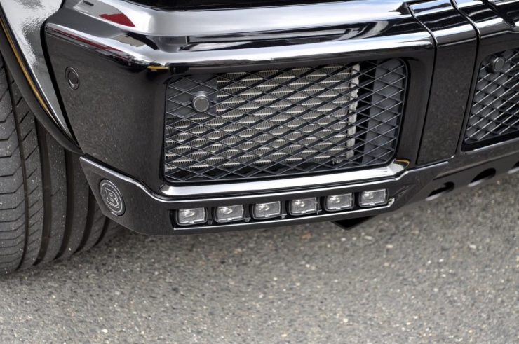 W463 G350d ブラックヘッドライト　ブラバス　カスタム