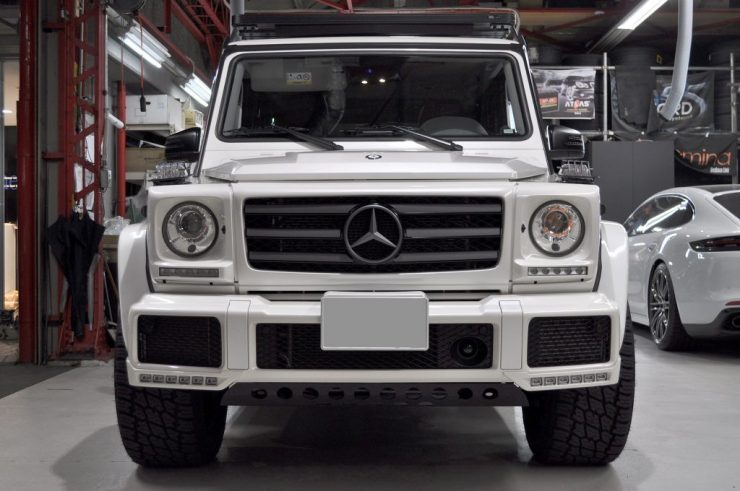 G550 アンダーガード　ブリンカーガード　カスタム
