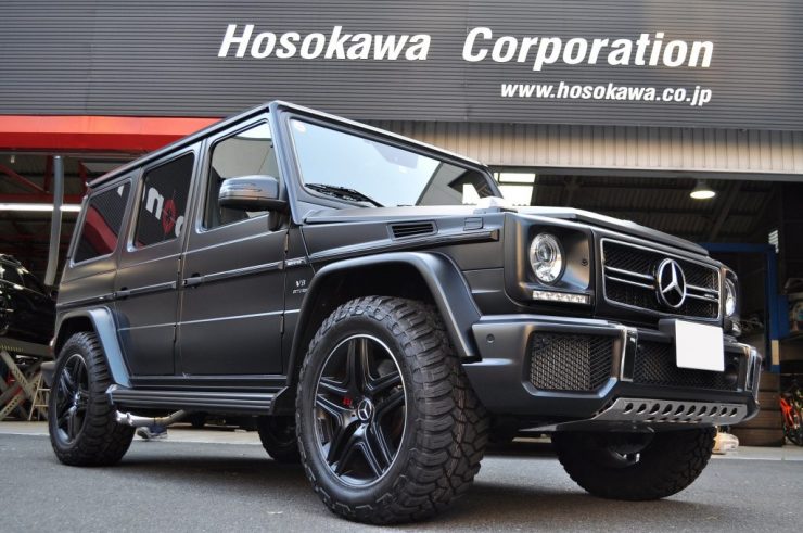 W463 G63 ゴツゴツタイヤ　カスタム