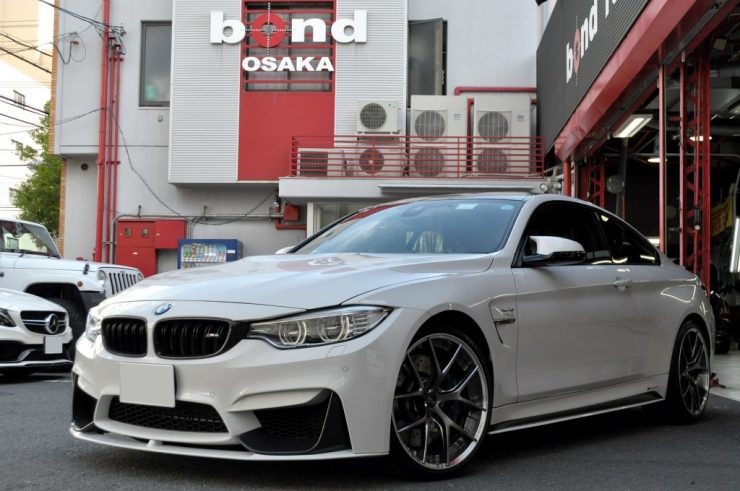 BMW F82 M4 × BBS RI-S ホイール交換