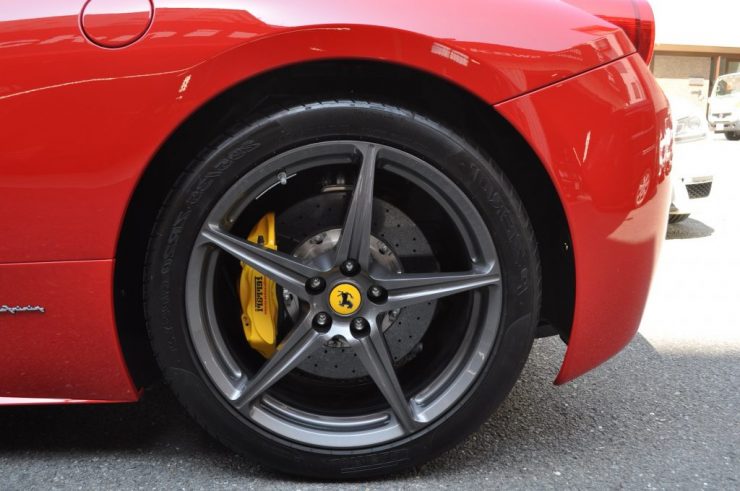 フェラーリ458スパイダー　ダウンサス　Ｈ＆Ｒ　カスタム