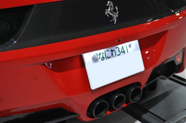 フェラーリ458スパイダー ダウンサス H&R カスタム