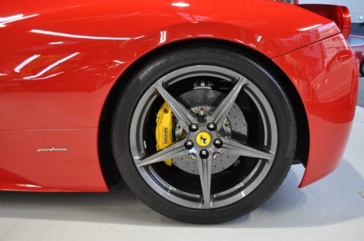 フェラーリ458スパイダー ダウンサス H&R カスタム