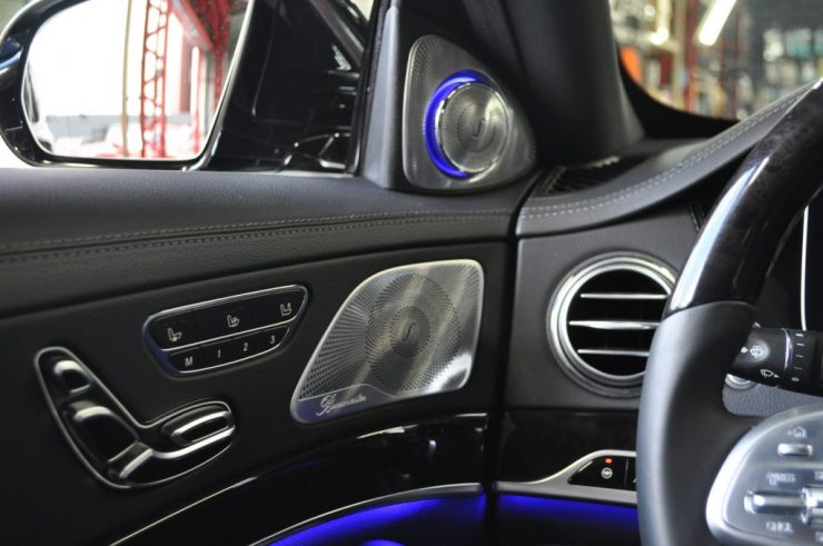 W222 後期Sクラス　3Dツィーター